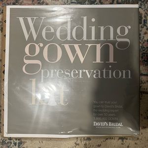 Wedding gown preservation kit